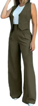 Women's Linen Two Piece Shorts