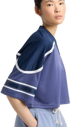 New Balance Women's Jersey Mesh Cropped T-Shirt