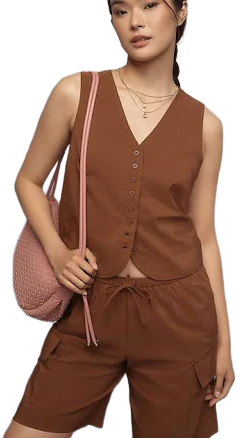 Ally Relaxed Vest Jacket