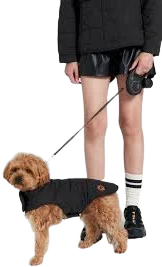 Quilted Monogram Dog Jacket