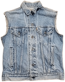 Levi Strauss & Co Denim Jean Trucker Vest