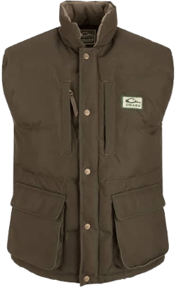 Drake Waterfowl Men's Throwback 80 Featherless Puffer Vest