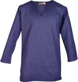 Tronde Canvas Tunic in Blue