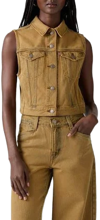 Levi's Women's Button Front Denim Vest