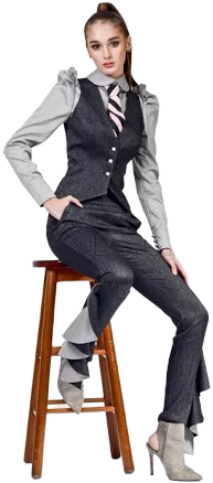 Custom Made Fitted Suit Vest