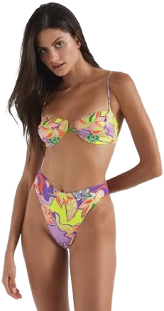 Oneone Swim Vibrant Floral Bikini Set