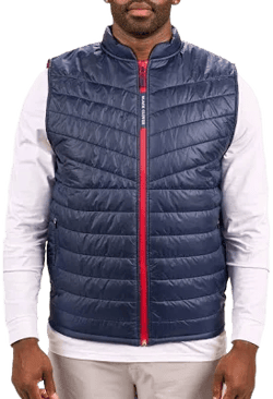 Black Clover Apparel Men's Quilted Vest