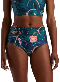 Title Nine Women's Hi Line High Waisted Bikini Bottom