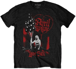 Avril Lavigne Love Sux Balloons T-Shirt