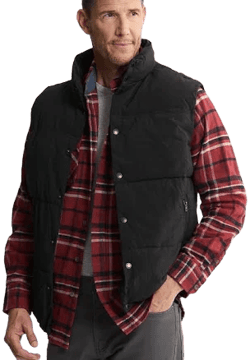 Jachs New York Men's Namath Quilted Puffer Vest