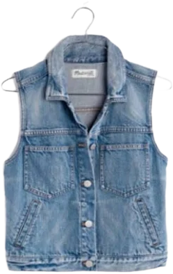 Madewell Pocket Jean Vest