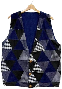Japanese Brand Patchwork Denim Vest