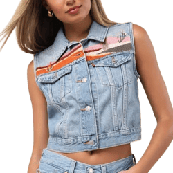 Levi's Embroidered XS Vest Women's