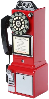 Williston Forge Vintage Pay Phone