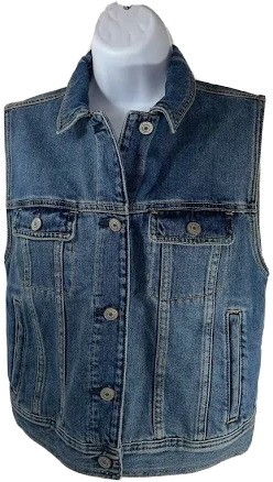 American Eagle Women's Aeo Denim Jean Vest
