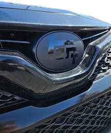 Toyota Camry Front Stealth Emblem Vinyl Overlay Decal Sticker Cover
