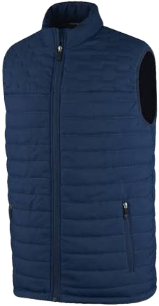 Island Green Men's Heat Weld Padded Gilet