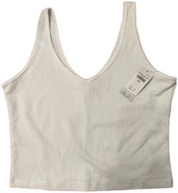 Hollister Ribbed Seamless Cropped Tank