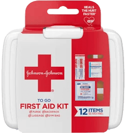 Johnson & Johnson First Aid Mini to Go Kit