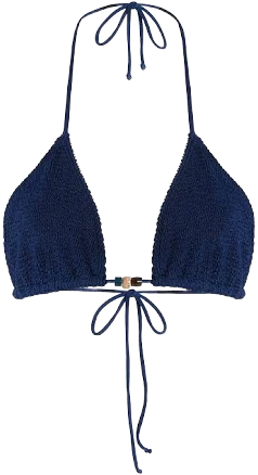 Bond-Eye Ingrid Beaded Triangle Bikini Set