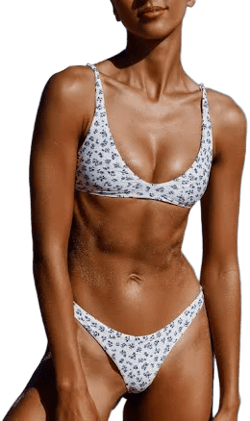 Ditsy Floral Scoop Bikini