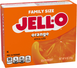 Jell-O Orange Gelatin Dessert