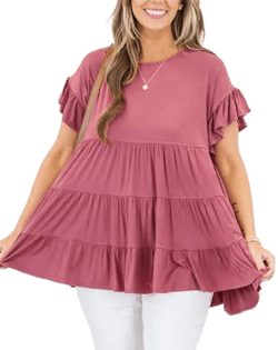 Chic Soul Women's Love and Honey Tunic Top