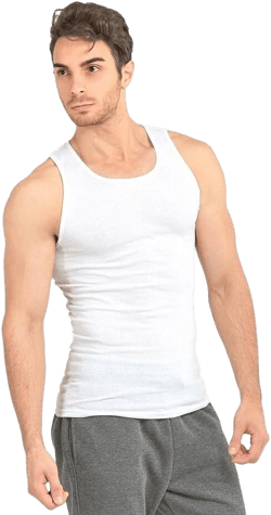 Knocker Men's Lightweight Cotton Tank 3-Pack
