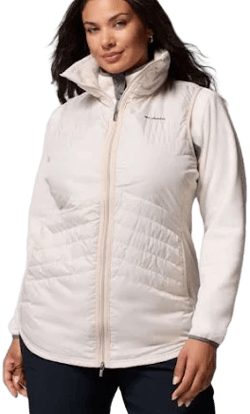 Columbia Women's Plus Size Mix It Around Long Vest II