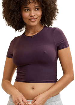 Smoothez Women's Short Sleeve Crew T-Shirt