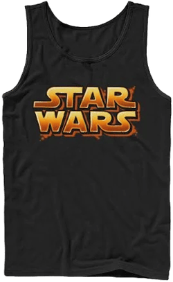 Star Wars Block Letter Tank Top