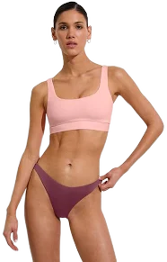 Double Scoop Bikini Top