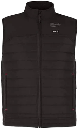Milwaukee Men's M12 12V Lithium-Ion Cordless AXIS Black Heated Vest Kit Battery and Power Source w/ App Control