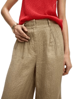 M&S Pure Linen Wide Leg Pants