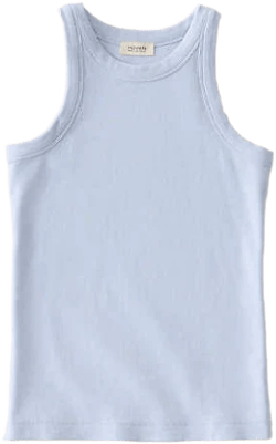 Loft Haven Women's Well Within Essential Organic Cotton Racerback Tank Top Size