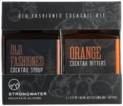 Old Fashioned Cocktail Syrup Set