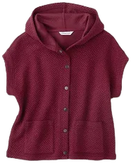 Cap-Sleeve Quilted Vest