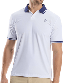 Good Good Golf Men's Textured Golf Polo