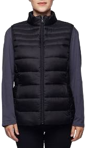 Rokka&Rolla Women's Lightweight Quilted Puffer Vest