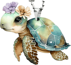 Maciebelle Rear View Mirror Accessories, Sea Turtle Gifts, Car Decoration, Mirror Hanging Car Interior Accessories, for Car Rear View Mirror, Gardening Hanging Colorful Turtle