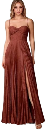 Azazie A-Line Sweetheart Floor-Length Floral Bridesmaid Dresses