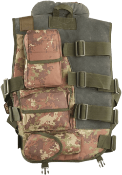 Italian Police Surplus Multi Pocketed Flak Vest