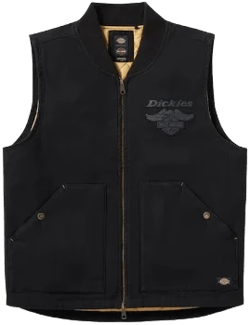 Dickies Men's Quilted Canvas Vest