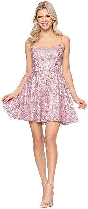 Lilli Asher Women's Sleeveless Floral Fit + Flare Dress