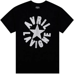 Avril Lavigne Glitter Star Logo T-Shirt