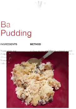 Very Easy Baked Rice Pudding
