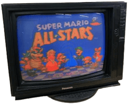 Vintage 1989 Panasonic Ctl-1942r 19" Crt Retro Gaming Tube Television