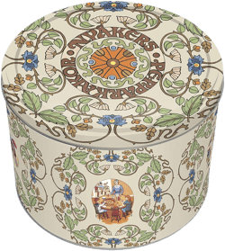 Nyakers Pepparkakor Swedish Ginger Snaps Cookies | Vegan Cookies | Dairy Free Biscuit | Large Cookie Tin Gourmet Snacks | 26.45 Ounces Ginger 1.32 Pound (Pack of 1)