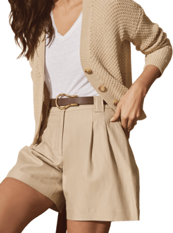 J.McLaughlin Women's Prince Linen Shorts