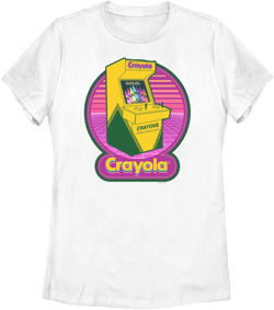 Crayola Women's Arcade Machine Graphic T-Shirt